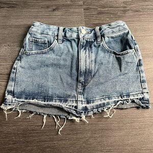 PacSun mini jeans skirt size 23
